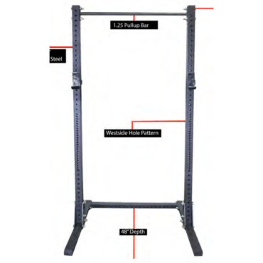 Xpeed XP4102 Squat Stand With Pull Up Bar