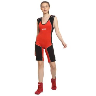 Xpeed XP725 Women Wrestling Suit-Red